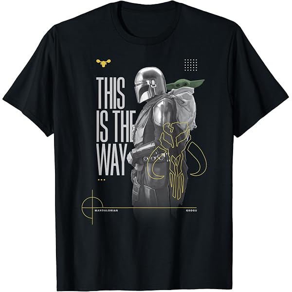 Amazon | Star Wars The Mandalorian and Grogu 公式 映画 ロゴ T